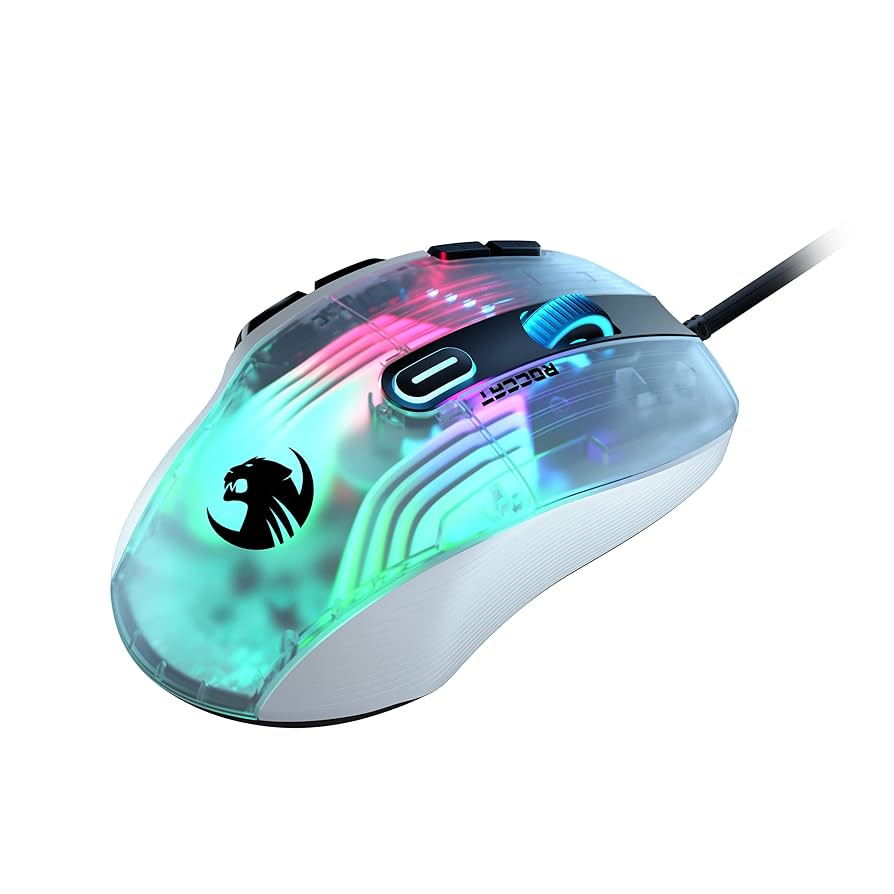 エルゴノミック 3D ライティング RGB ゲーミングマウス ROCCAT、「3D RGB ライティング」を採用した有線ゲーミング